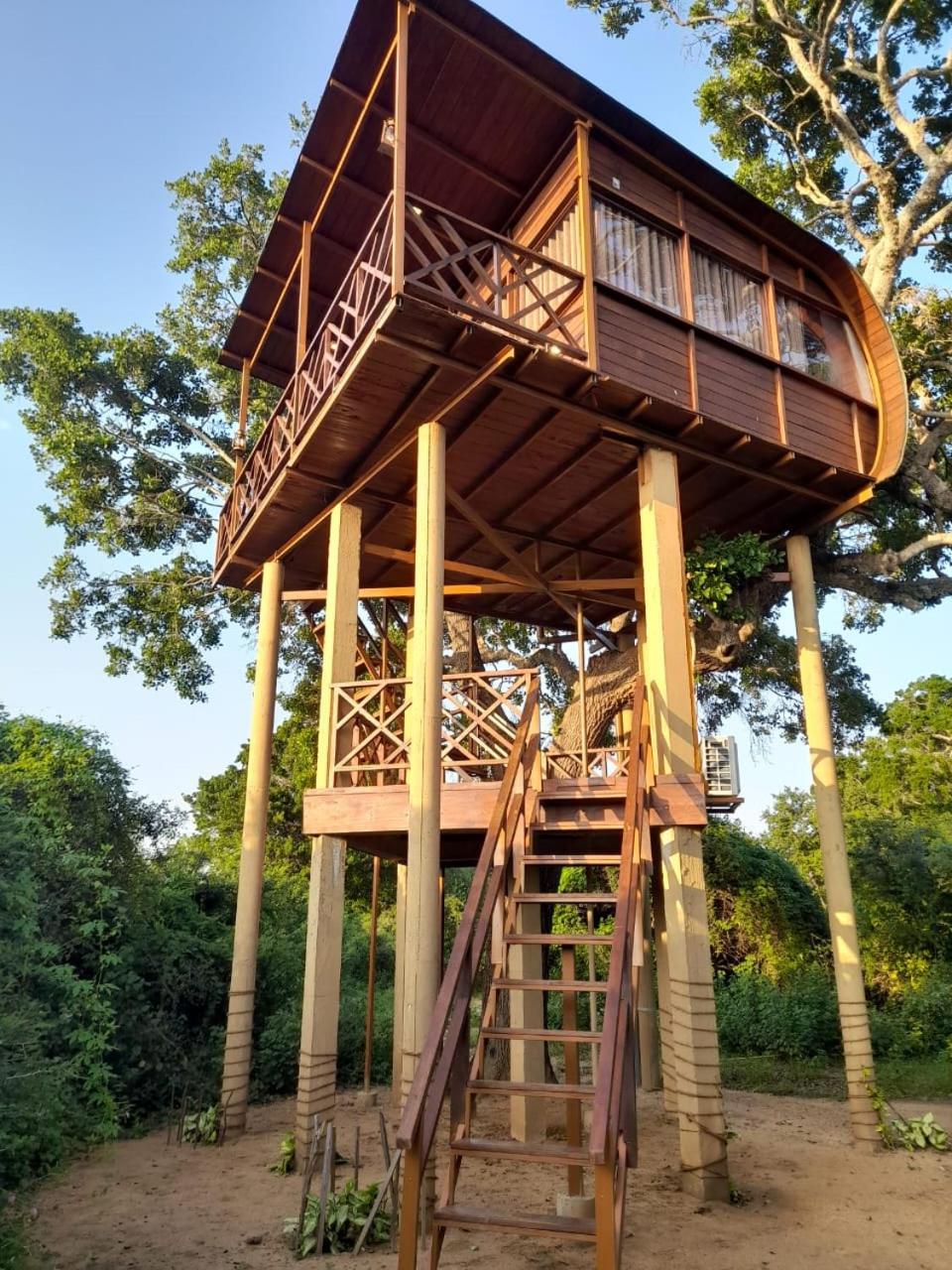 Leopard Nest - Glamping in Yala Hotel Bagian luar foto